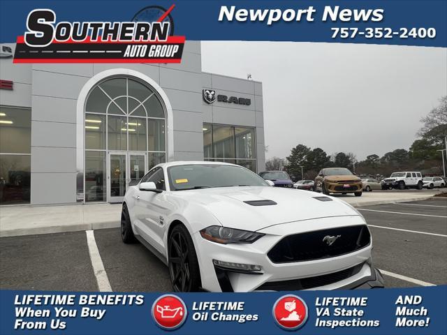 used 2018 Ford Mustang car, priced at $33,624