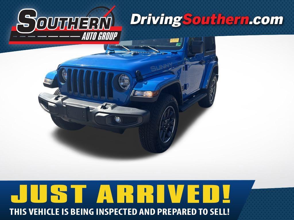 used 2021 Jeep Wrangler car, priced at $29,900