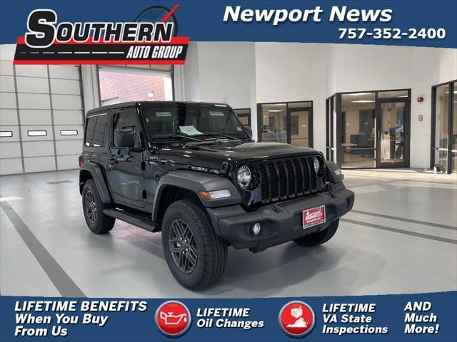 used 2024 Jeep Wrangler car, priced at $34,500