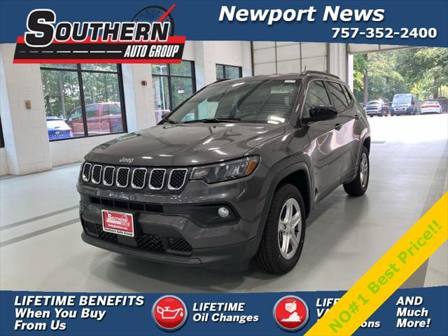 new 2024 Jeep Compass car, priced at $22,900