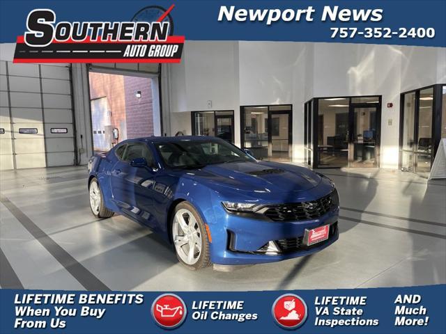 used 2021 Chevrolet Camaro car, priced at $28,500