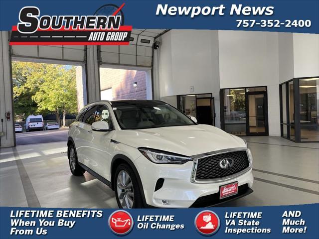 used 2021 INFINITI QX50 car, priced at $24,900