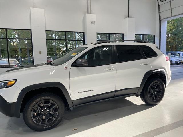 used 2021 Jeep Cherokee car, priced at $24,500