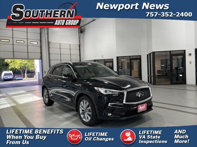 used 2021 INFINITI QX50 car, priced at $24,900