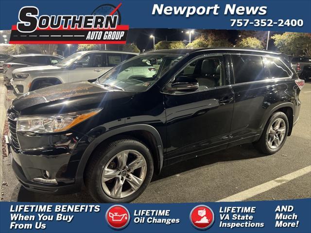 used 2016 Toyota Highlander car, priced at $19,800