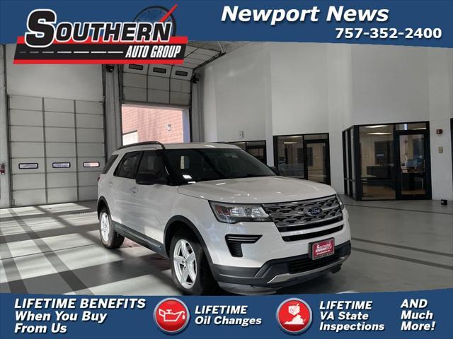 used 2018 Ford Explorer car, priced at $17,900