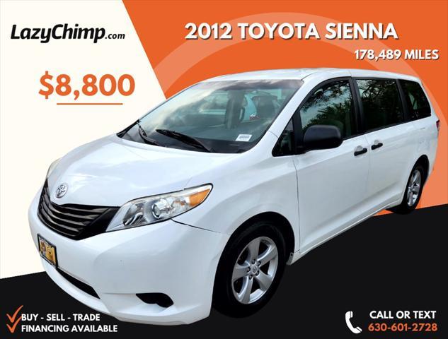 used 2012 Toyota Sienna car, priced at $7,291