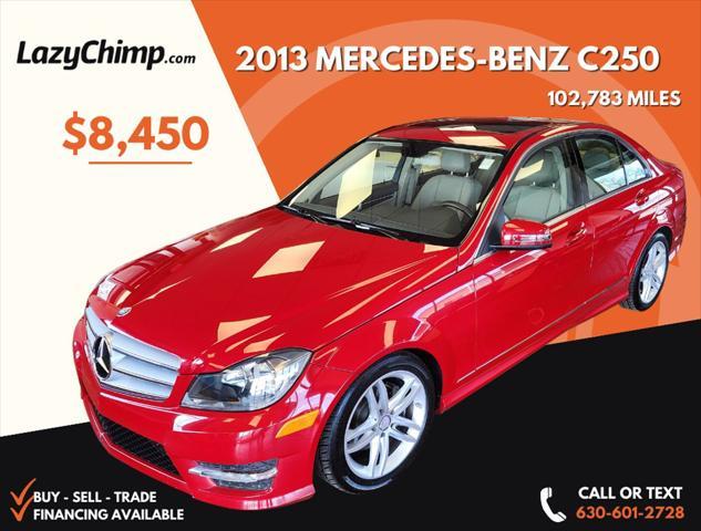 used 2013 Mercedes-Benz C-Class car, priced at $8,450