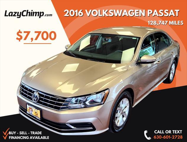 used 2016 Volkswagen Passat car, priced at $7,700