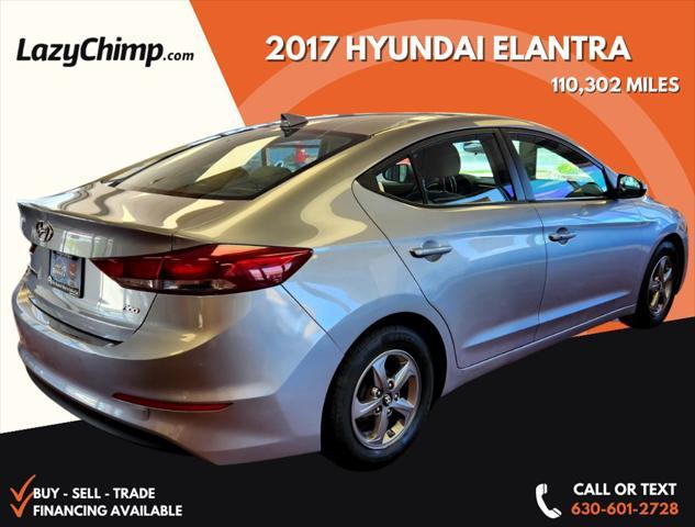 used 2017 Hyundai Elantra car, priced at $8,225