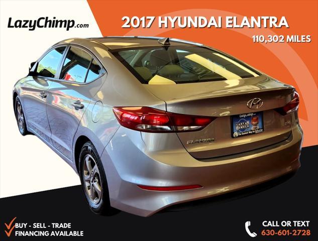 used 2017 Hyundai Elantra car, priced at $8,225