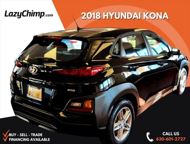 used 2018 Hyundai Kona car, priced at $10,450