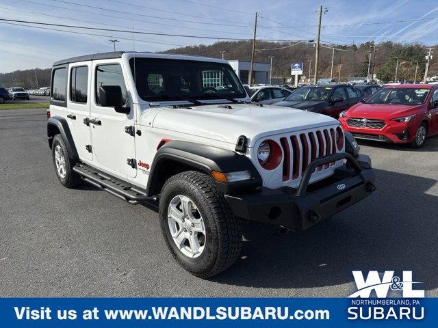 used 2021 Jeep Wrangler Unlimited car, priced at $26,854