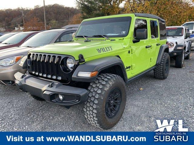 used 2021 Jeep Wrangler Unlimited car, priced at $33,991