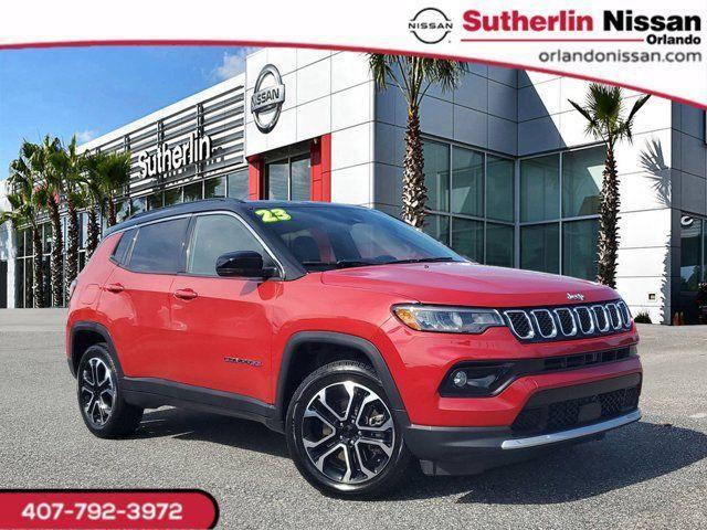 used 2023 Jeep Compass car, priced at $21,988