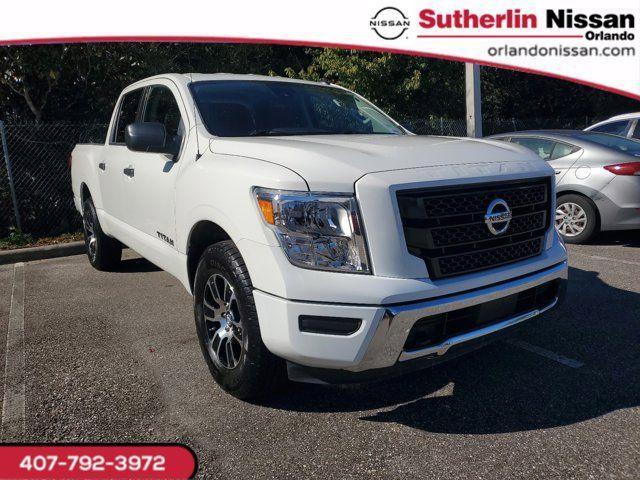 used 2021 Nissan Titan car, priced at $32,888