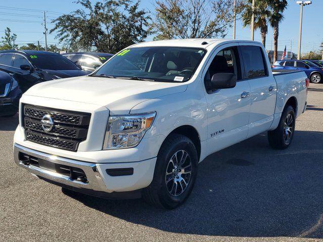 used 2021 Nissan Titan car, priced at $30,588