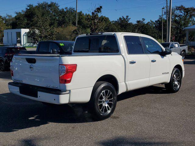 used 2021 Nissan Titan car, priced at $30,588