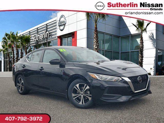 used 2021 Nissan Sentra car, priced at $18,888