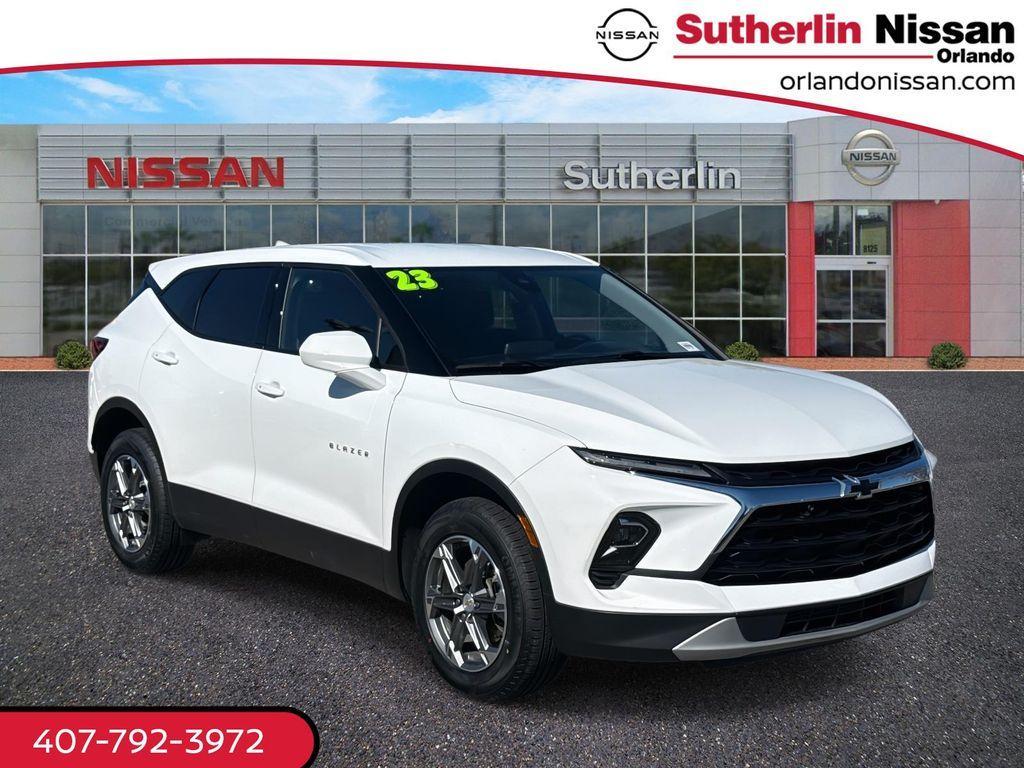 used 2023 Chevrolet Blazer car, priced at $27,995