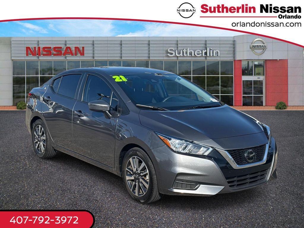 used 2021 Nissan Versa car, priced at $11,988
