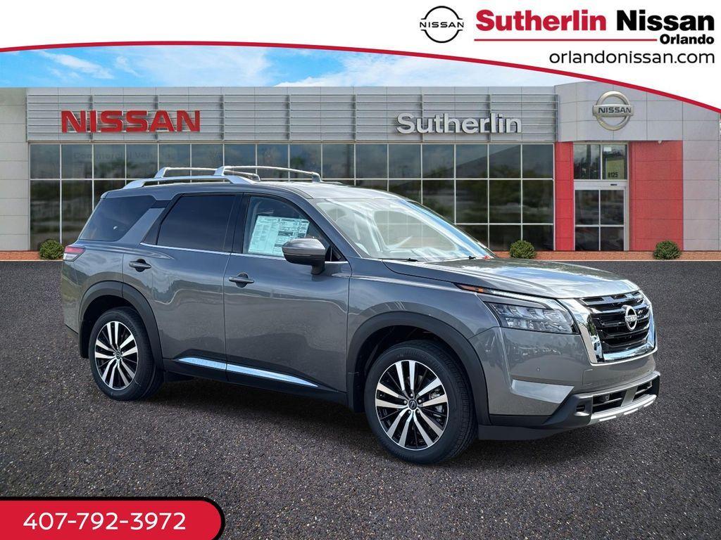 new 2025 Nissan Pathfinder car, priced at $46,856