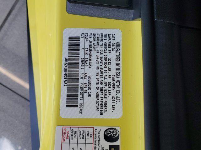 new 2024 Nissan Z car, priced at $56,525