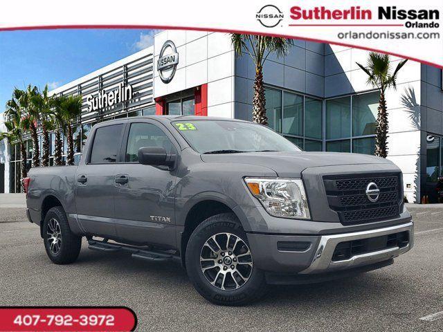 used 2022 Nissan Titan car, priced at $31,888