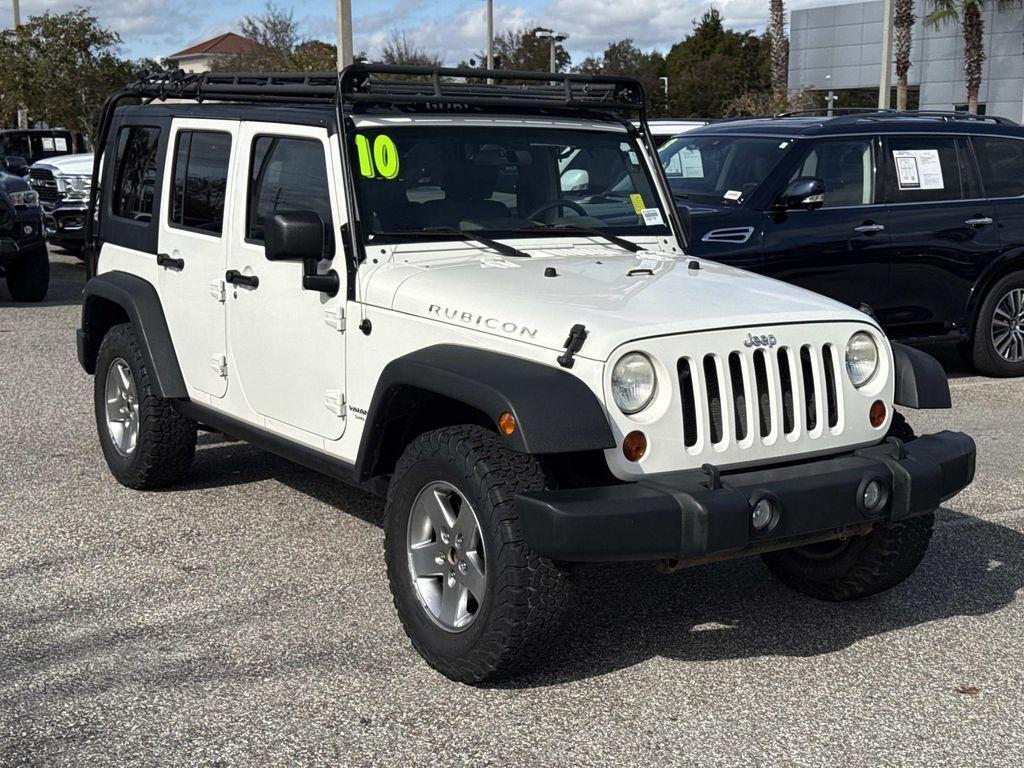used 2010 Jeep Wrangler Unlimited car, priced at $12,995