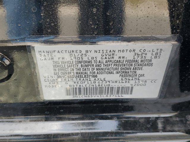 new 2025 Nissan Versa car, priced at $19,130