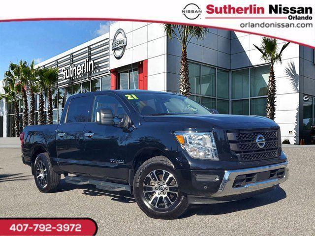 used 2021 Nissan Titan car, priced at $32,888