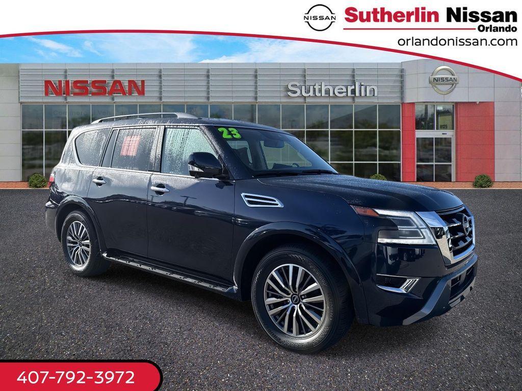 used 2023 Nissan Armada car, priced at $26,996