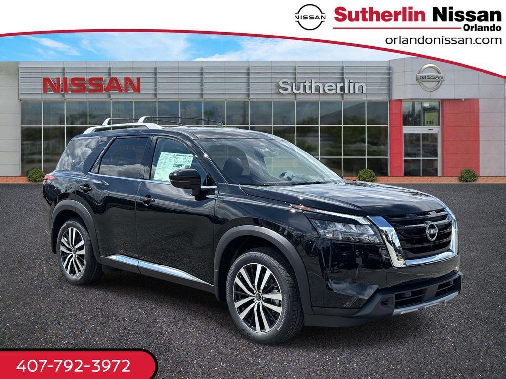new 2025 Nissan Pathfinder car, priced at $46,856