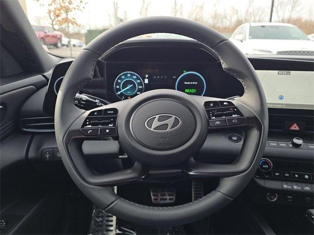 new 2025 Hyundai Elantra HEV car, priced at $27,435