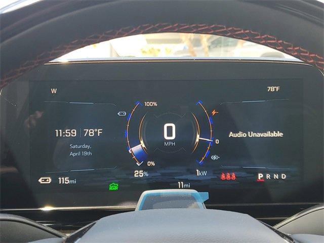 new 2025 Chevrolet Silverado EV car, priced at $98,535