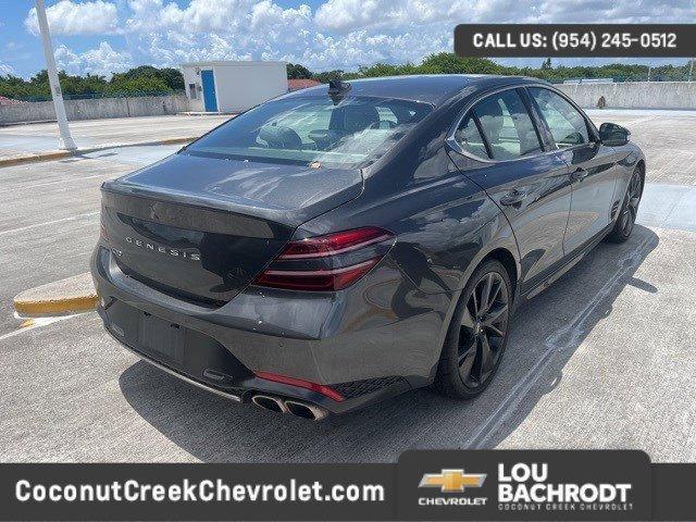 used 2023 Genesis G70 car, priced at $27,699