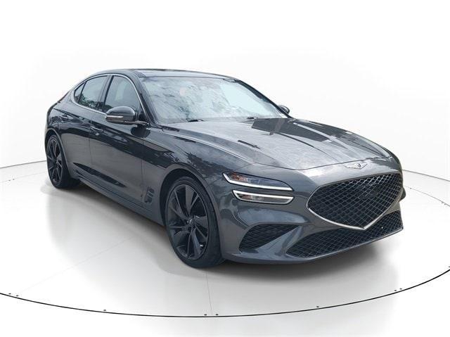 used 2023 Genesis G70 car, priced at $26,899