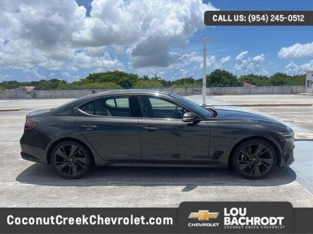 used 2023 Genesis G70 car, priced at $27,699