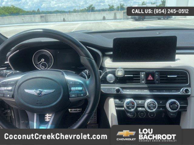 used 2023 Genesis G70 car, priced at $27,699