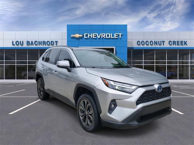 used 2022 Toyota RAV4 Hybrid car, priced at $27,977