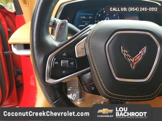 used 2021 Chevrolet Corvette car, priced at $58,183