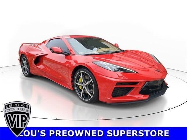 used 2021 Chevrolet Corvette car, priced at $58,495