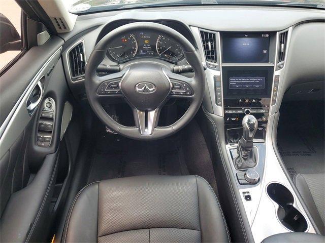 used 2022 INFINITI Q50 car, priced at $27,495