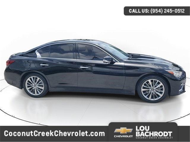 used 2022 INFINITI Q50 car, priced at $27,285