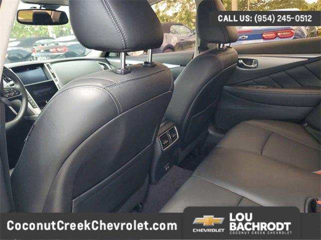 used 2022 INFINITI Q50 car, priced at $27,285