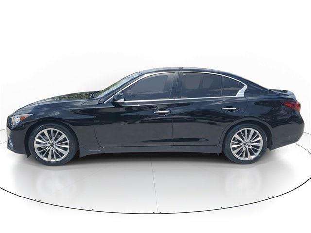 used 2022 INFINITI Q50 car, priced at $27,495