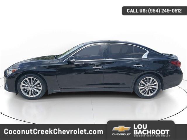 used 2022 INFINITI Q50 car, priced at $27,285