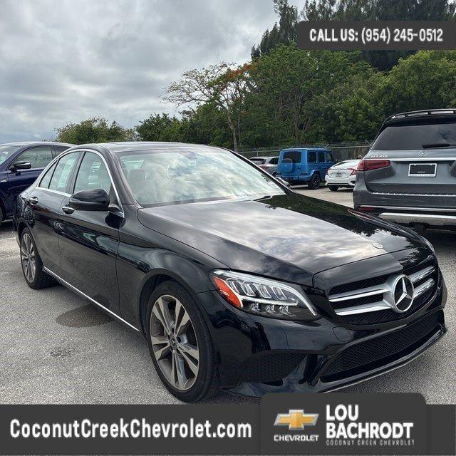 used 2019 Mercedes-Benz C-Class car, priced at $18,999