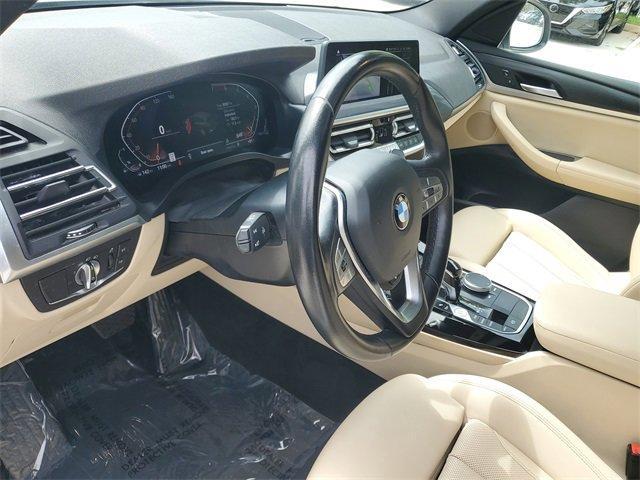 used 2022 BMW X3 car, priced at $27,895