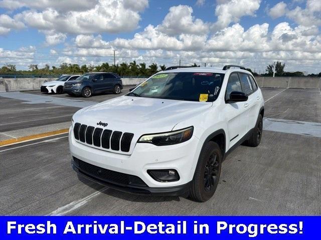 used 2023 Jeep Cherokee car, priced at $18,697